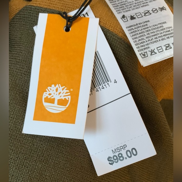 NWT Timberland gift set hat scarf toque - Picture 5 of 5